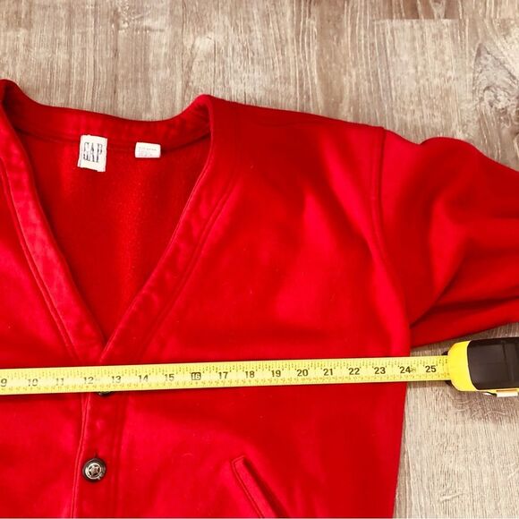 Vintage Gap Womens 4 Button Long Sleeve Cardigan Sweater Size Large READ - Picture 10 of 11